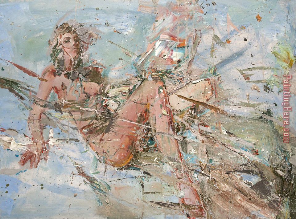 In Splashes painting - Misti Pavlov In Splashes art painting